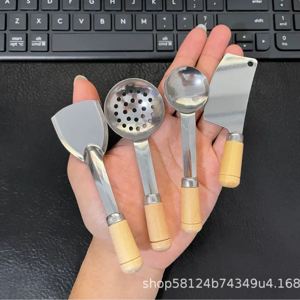 Kitchen Cooking Toys Knife Small Shovel Small Spoon Children's Play Mini Small Knife Small Shovel Small Spoon