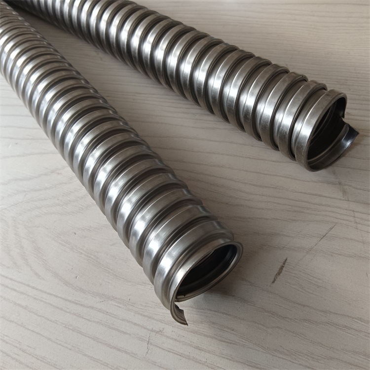 P3型不锈钢穿线软管供应 单扣304金属波纹管电线电缆保护用