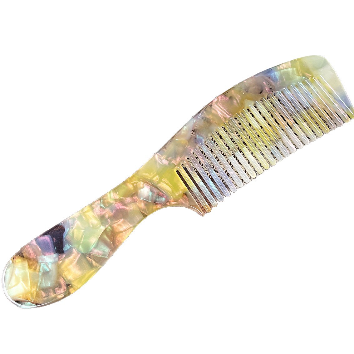 Pein de cabello portátil gran dientes anchos nicho pequeño pein de cabello corto pein de aceto pein mini pein pequeño