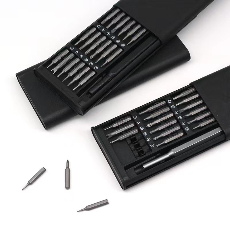 24-in-1 Screwdriver Set, Precision Magnetic Screwdriver, Mobile Phone Repair and Disassembly Tool Bit, Factory Direct Sale