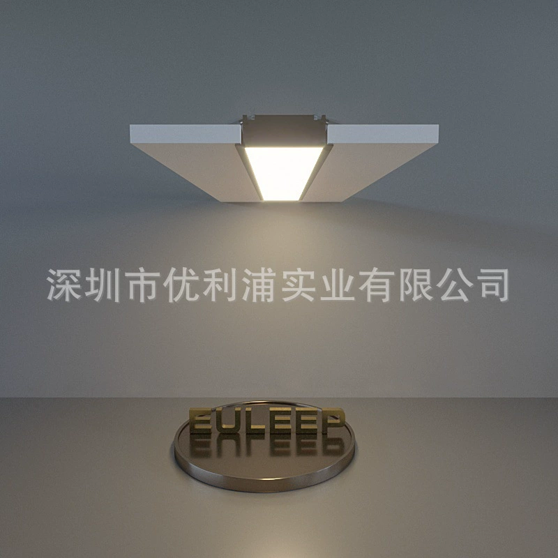Lamp, spot lighting, linear light, mounted ceiling metal LED light strip