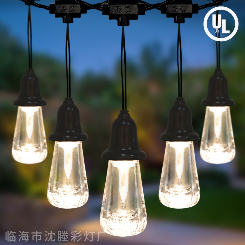 Amazon Cross border Specifically for Bubble To fake something antique Lamp string party Christmas Lamp string Camping Garden outdoors Decorative lamp wholesale