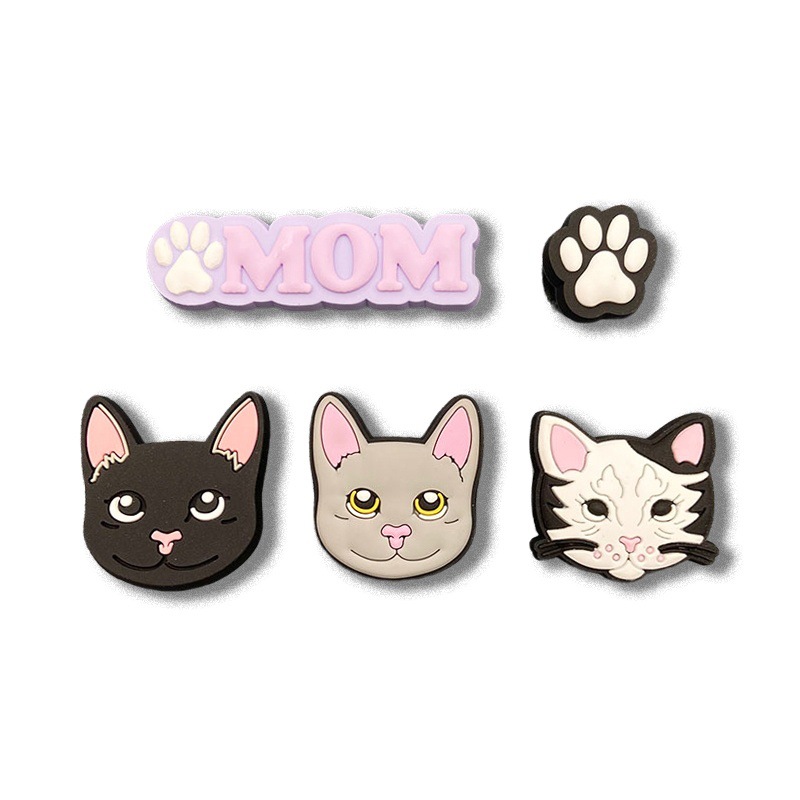 新しい下駄花シリコーン靴バックルソフト接着剤 diy 靴アクセサリー取り外し可能なアクセサリー工場卸売モール同じスタイル