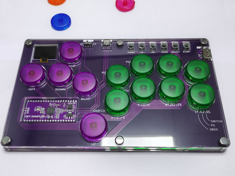 SKY2040PLUS13 teclas personalizadas SOCD juego de lucha teclado HITBOX Street Fighter 6Steam Arcade PS5