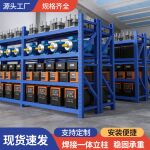 货架仓库组合中型5层仓储库房钢架置物架展示架铁架子厂家加厚