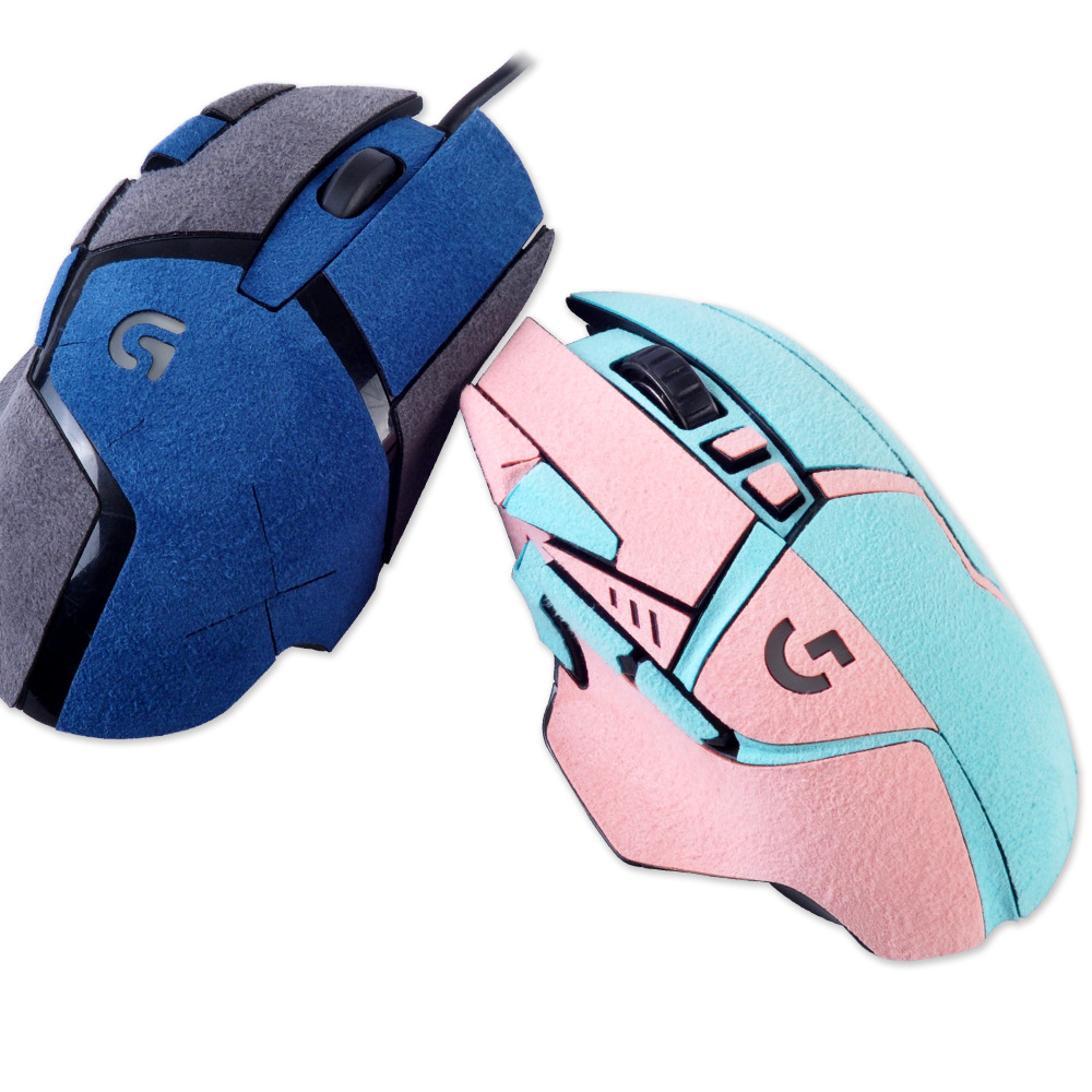 Mouse Anti-Slip Tape Logitech G502 Side Fuzzy Skin Tape Palm Button Full Wrap Sticker Sweatproof Side Tape