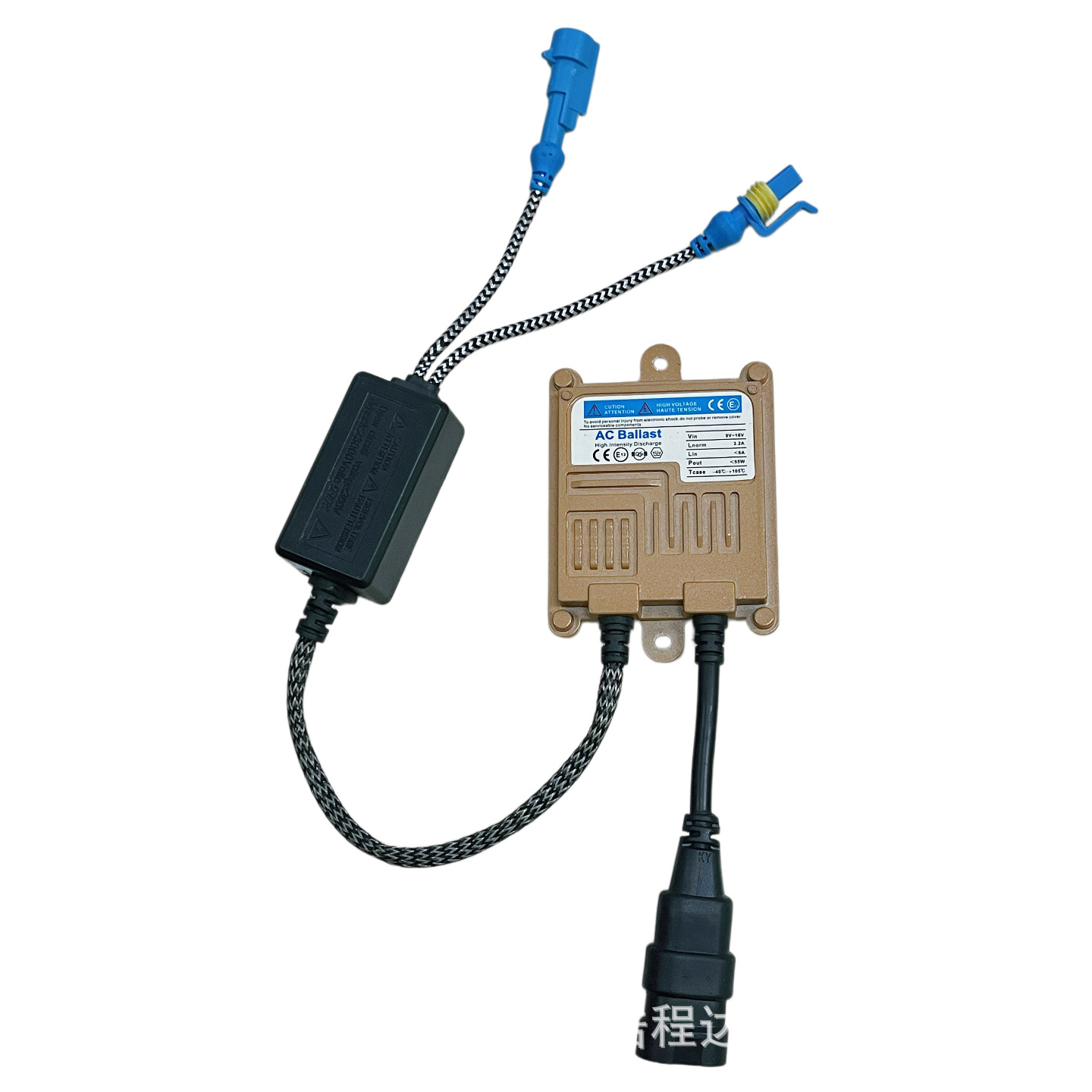 HID xenon lamp ballast, 55W, 12V, quick-start ballast, automotive xenon headlight starter
