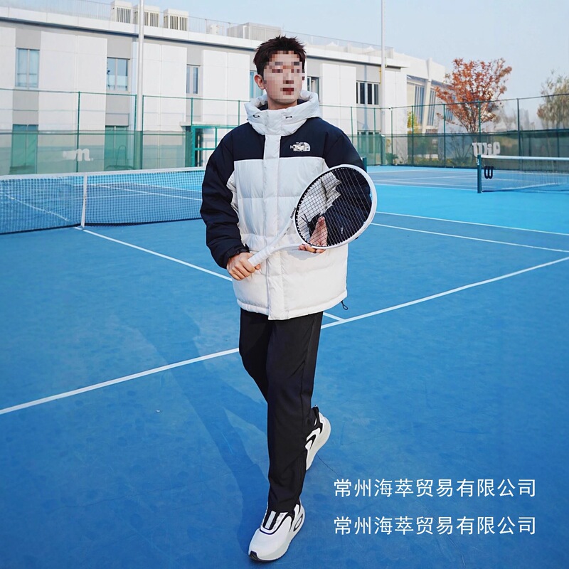 North Face Himalayan down Jacket Winter Couple's Warm Coat Puffer Jacket White Duck down Trend Wholesale