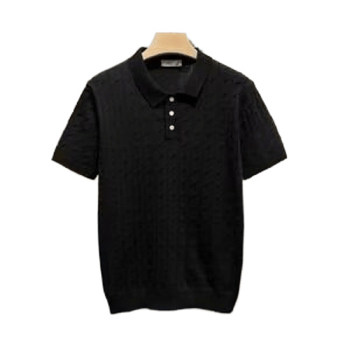 Short-sleeve summer business men's polo shirt slim fit casual middle-aged stylish urban regular simple