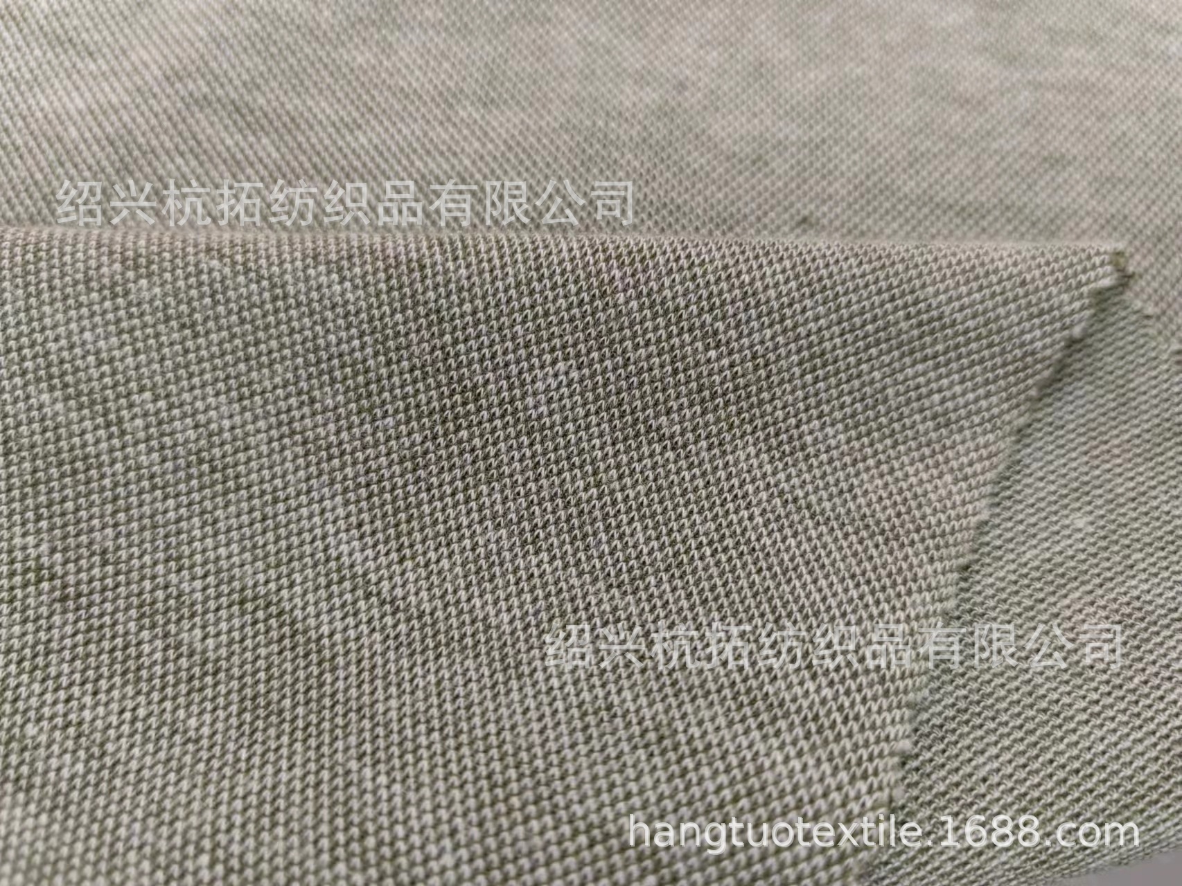 针织150gTC CVC色织珠地网眼涤棉有机棉匹马棉色织珠地布