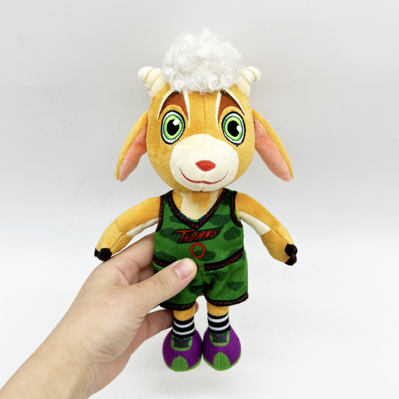 跨境新品GOAT movie plush 历史球员  羊羊球员 玩偶公仔玩具|undefined