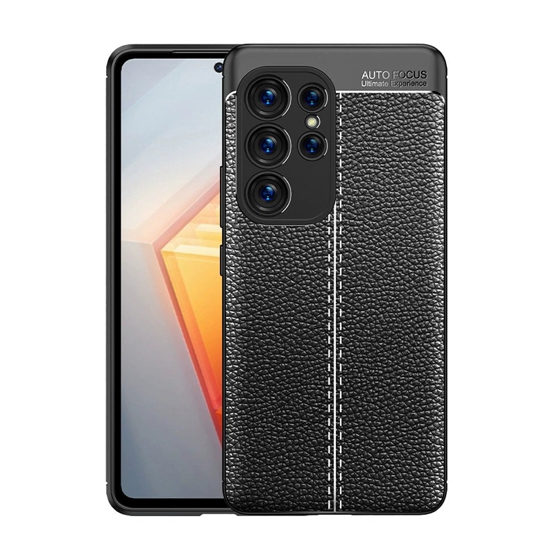Suitable for Sony-Xz2 Pebbled All-Inclusive Mobile Phone Case Xperia-Xz1 Tpu Leather Texture Anti-Fall Protective Cover