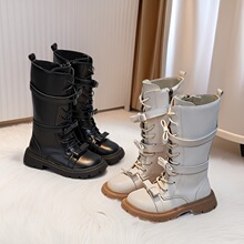 S 26416 Girls British high top martin boots ŮͯӢ�׸�Ͳ����