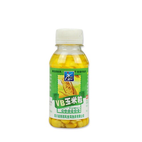 Western style fishing bait 100ml VB corn fermented corn musk corn kernel wild fishing bait grass carp carp bait