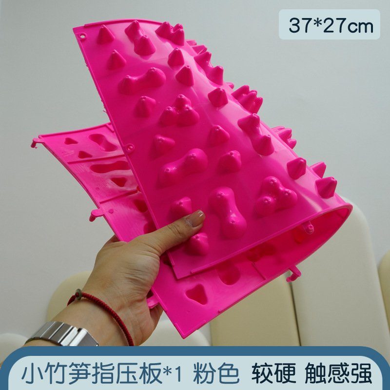 bambú brotes de bambú fingerpressing board para niños acupuntura almohadilla de masaje de plantar de los pies grueso fingerpressing board para el dedo de los pies almohadilla para el ultra-jogging