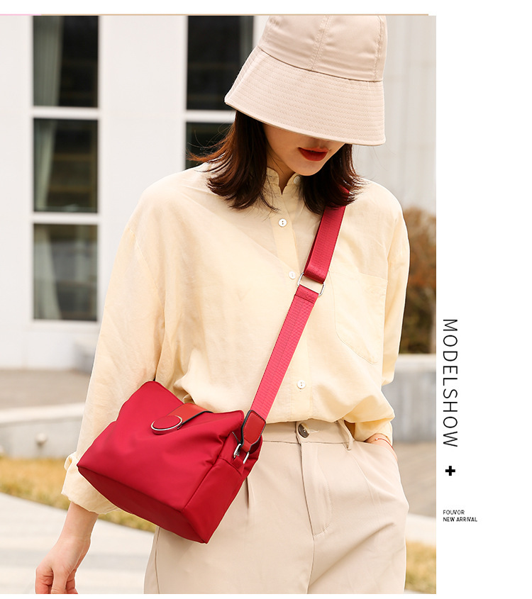Borsa a tracolla donna, borsa a spalla in nylon multitasche_voghion.com