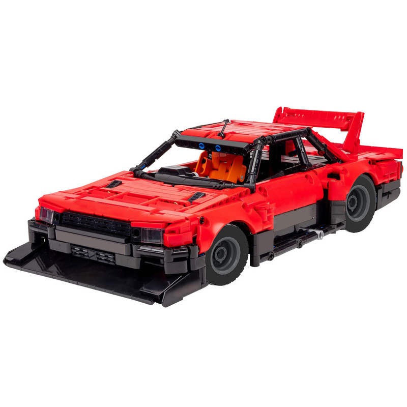 Compatible with Lego Technic Moc-178245 Nissan Skyline Super Outline (Kdr30) Car Building Block Model