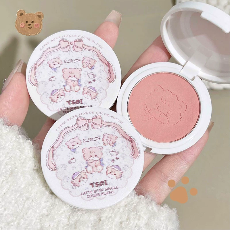Медведь монохромный румянец матовый матовый, сладкая девушка