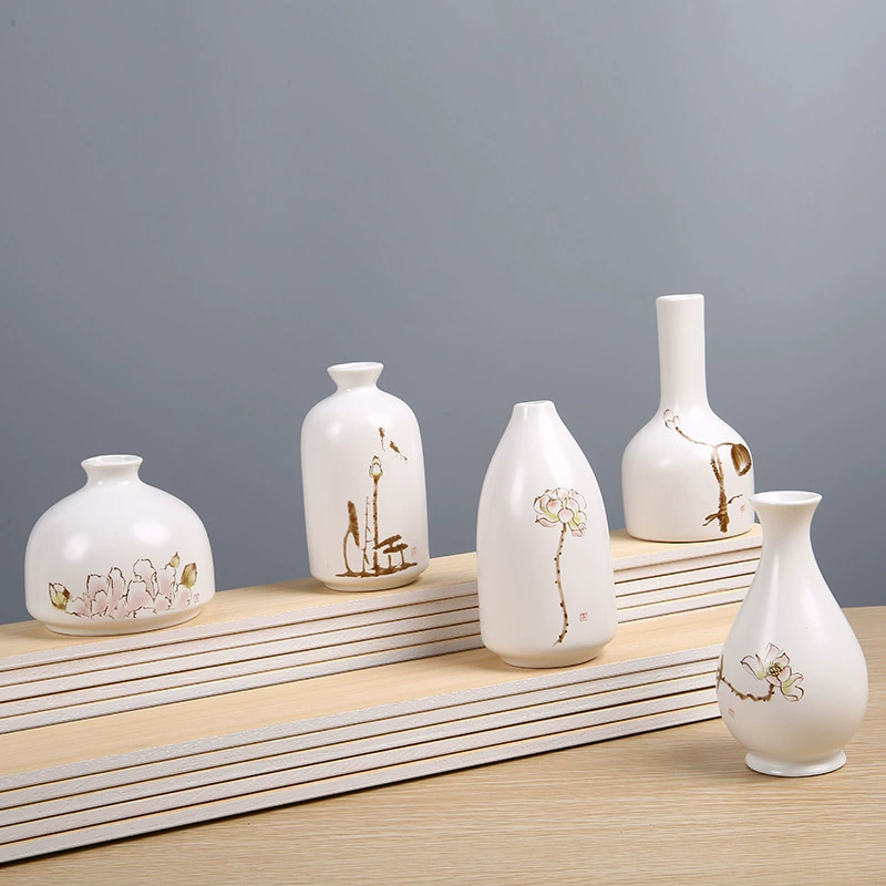 Творческие Керамические ремесла керамическая ваза стол Маленькая ваза небольшое украшение украшения дома ваза оптом