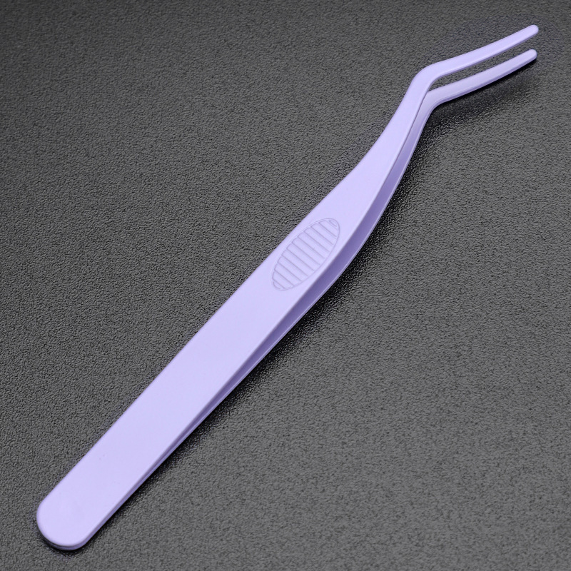 偽まつげピンセット接ぎ木まつげツール補助器初心者専用丸頭金羽クリッププレゼント付まつげピンセット|undefined