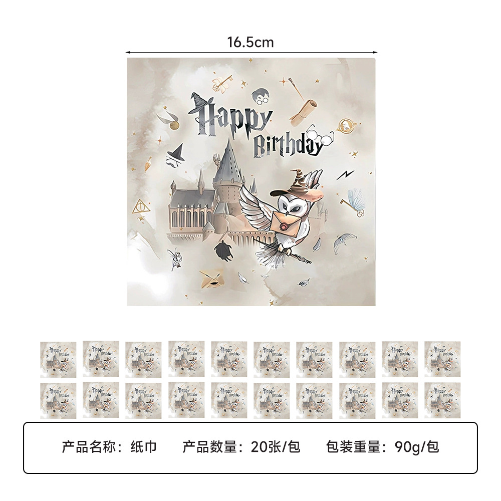 20 hojas/paquete de toallas de papel