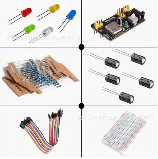  breadboard на 400 отверстий для UNO R3, комплект компонентов, совместим без 140 коробка проводов
