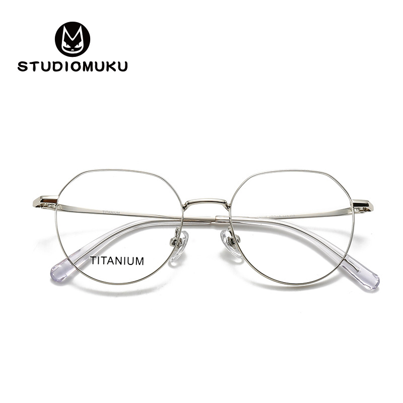 El marco de gafas de madera fresco STUDIOMUKU está diseñado con líneas muy delgadas, marco de gafas de moda