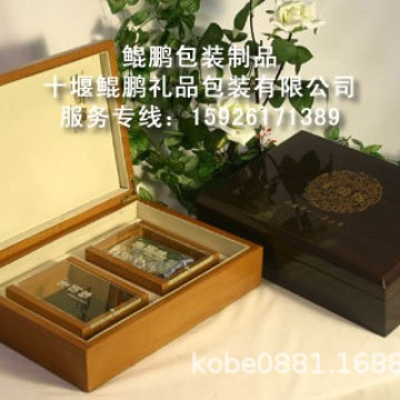 湖北天地盖泡沫绸布红酒包装盒/湖北中纤板礼盒/湖北天地盖礼品盒