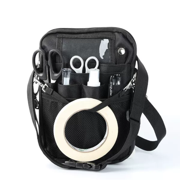 Amazon single-shoulder nurse tool bag, medical worker waist bag, medical supplies storage bag, lightweight