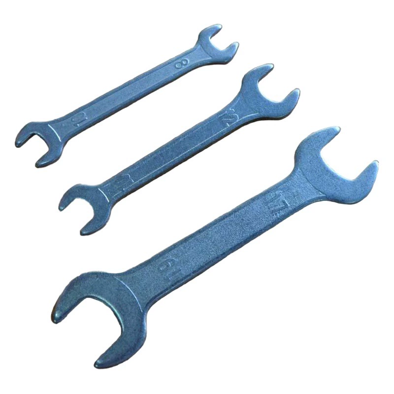 Прямые поставки с завода 13 мм-15 мм небольшой оцинкованный открытый ключ аппаратные инструменты двойной открытый распределительный ключ оптом