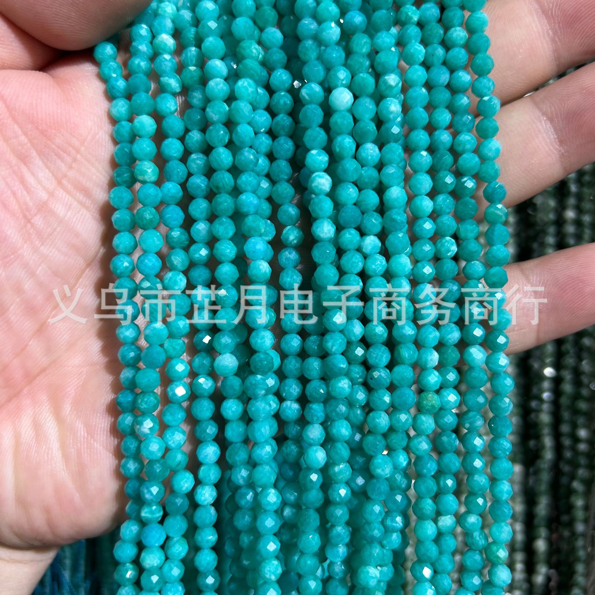 Pequeñas cuentas 2mm3mm4mm facetas todo tipo de ágata Cristal de piedra natural granos sueltos DIY joyería pulsera collar