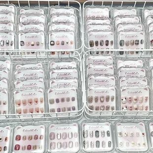 Cartoon Cute, Playful and Simple Daily Wearable Nails for Primary and Secondary School Students, School Stalls, Wholesale and Refundable