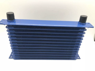 row radiator oil – car radiator - 15-row-blue