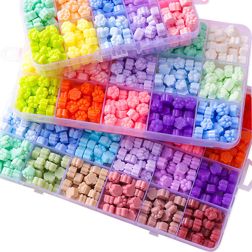 Enamel seal set cross-border foreign trade factory enamel wax granule box DIY accessories melting furnace demolding pad wholesale