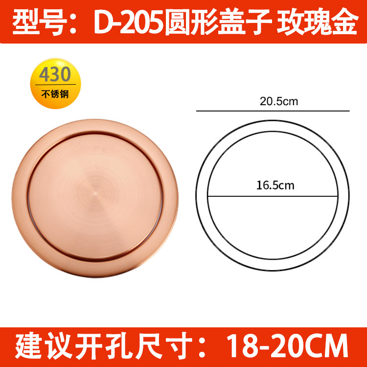 Encimera empotrada cubierta basculante basura puede Flip cubierta de acero inoxidable cubierta basculante cocina lavabo herramientas cubierta oculta