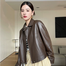 女式皮衣;男式真皮皮衣;男式大衣
