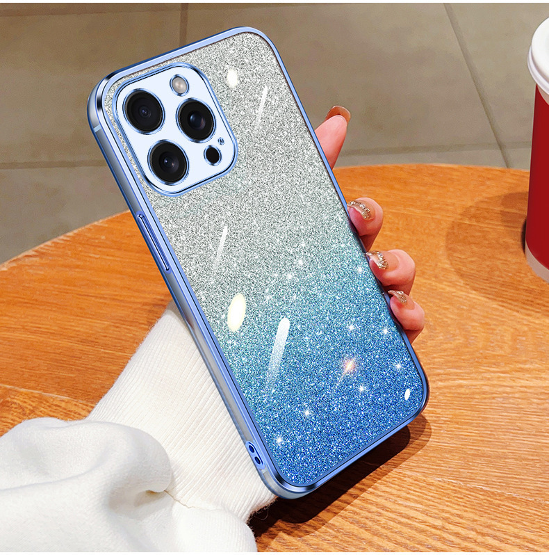 跨境适用红米A5手机壳电镀闪粉小米POCO F7Ultra软红米note14pro+|undefined