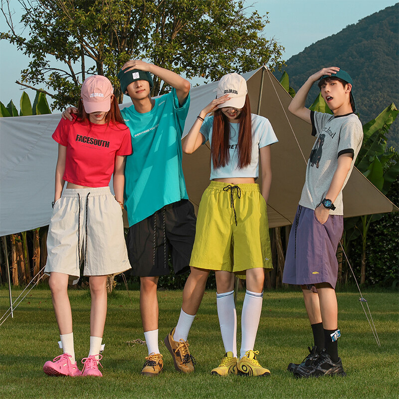 Hiking Shorts for Men and Women, Quick-Drying and Cool, Summer Sports Travel Trendy Casual Trendy Brand Students and Teenagers Five-Point Pants