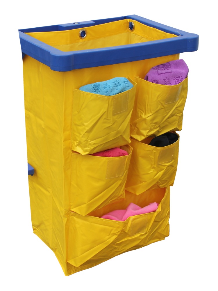 布草袋酒店客房清洁车黄色布袋加厚牛津布