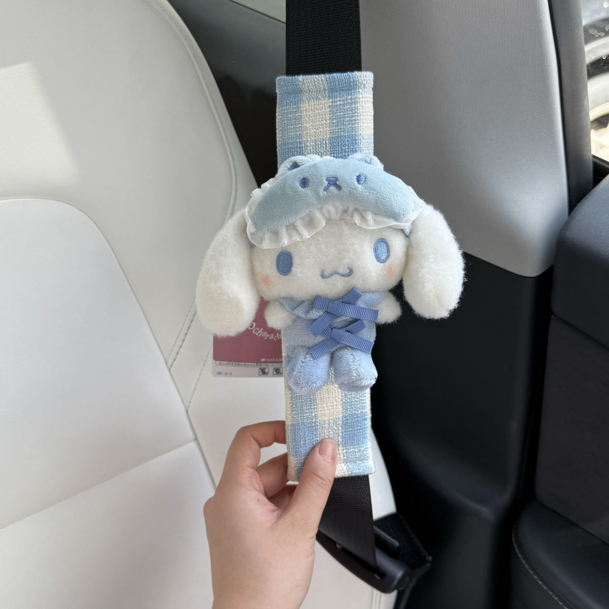 Eye Mask, Melody Car Seatbelt Shoulder Pad, Cute Cartoon Car Decoration, Couple Car Accessories Gift