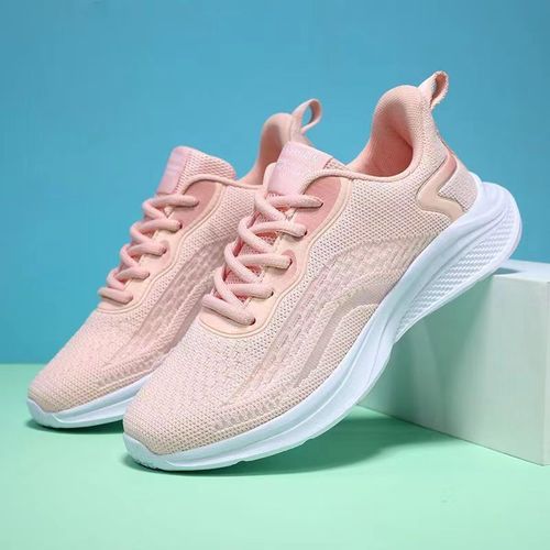 Shoes for Women Autumn New Women's Flyweave Light Breathable Shoes Wholesale Running Shoes Manufacturer Casual Sports Shoes for Women