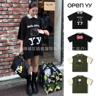 ���F؛��Open YY��H*Kitty؈��ӡ�����I����Ů����t��POLO����