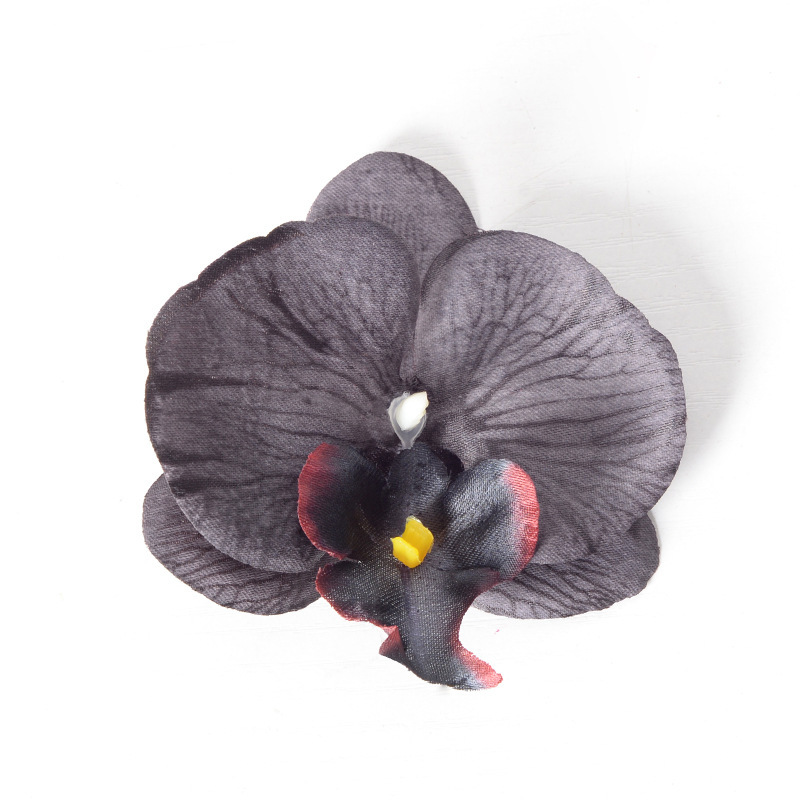 シミュレーションフィルム胡蝶蘭花頭花弁シミュレーション花アクセサリーヘアピンdiy手作りウェディングドレス装飾|undefined