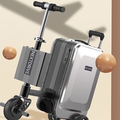 20インチ知能騎乗電動旅行箱有人タイロッドスーツケース搭乗科学技術携帯レジャー散歩人形