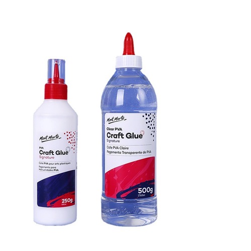 Montmartre PVA Glue White Glue Student Floral Craft Glue 250g School Handmade Paper Cutting Fast-Drying Slime Glue