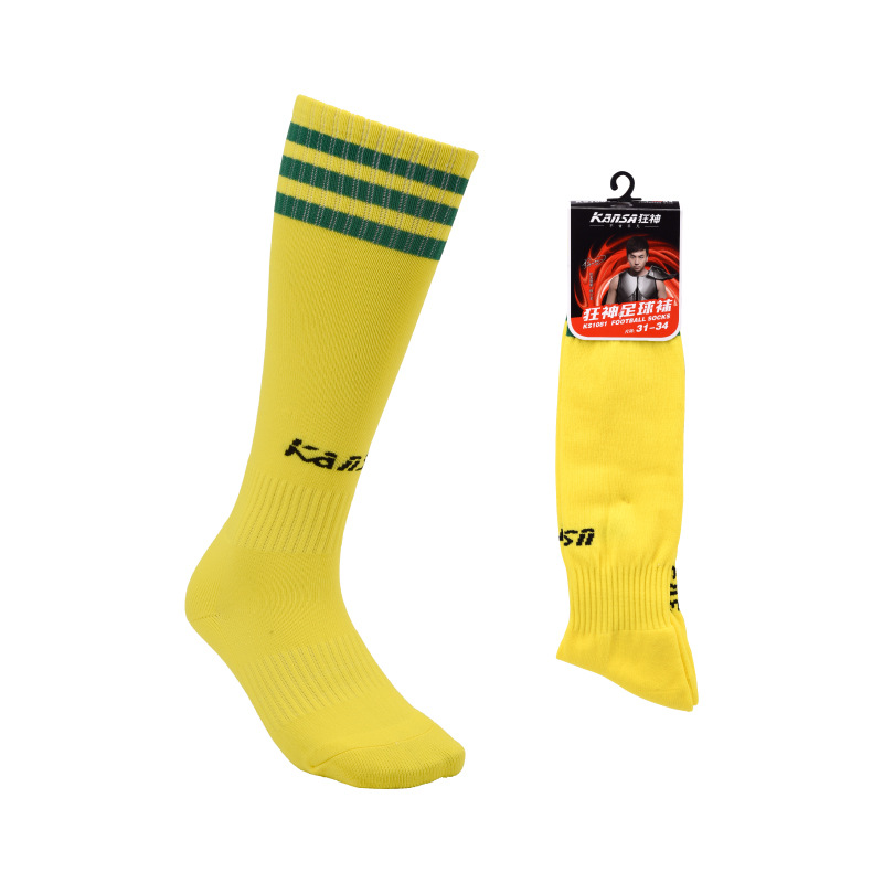 Crazy God Ksnl1081 Football Socks 1 Pair Yellow/35-38/Polyester (1 Star Rating)