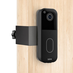 Amazon cross-border new private model Blink doorbell bracket punch-free anti-theft fixed door clip plastic backboard support
