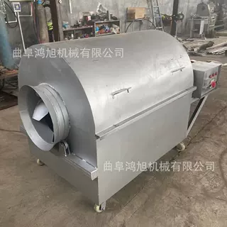 香料翻炒机 50斤移动式燃气加热炒瓜子机器 柴火烧芝麻炒制设备