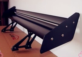 Spoiler, No-Drill Installation, Large Rear – Fixed wind wing - jg-109-sedan-double-decker-135cm