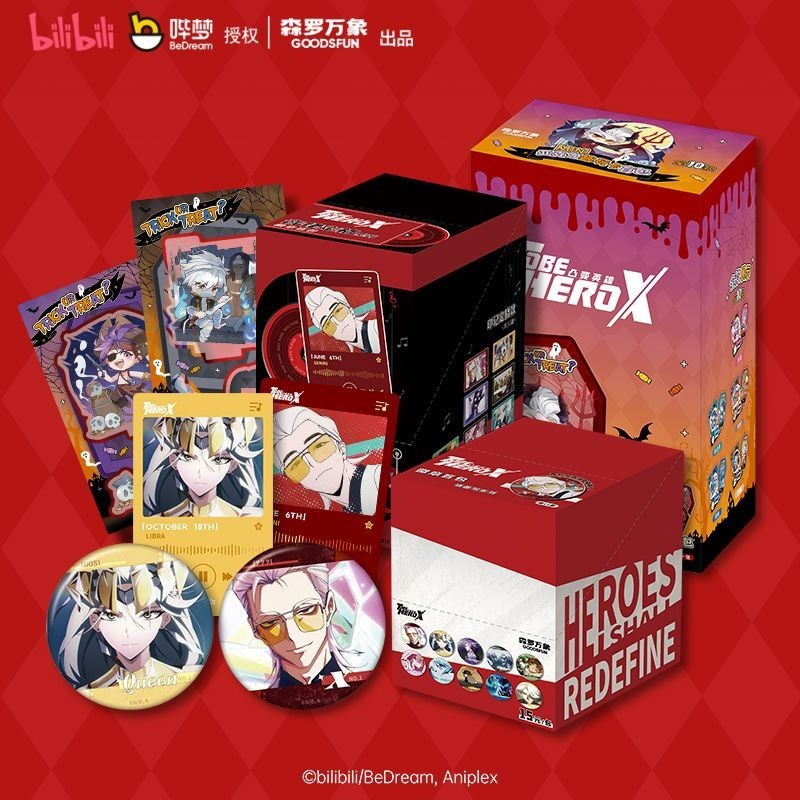 【正規品】凸変ヒーローXバジルフリーズフレームバッジアクリルハロウィンシリーズ楽しいカード|undefined